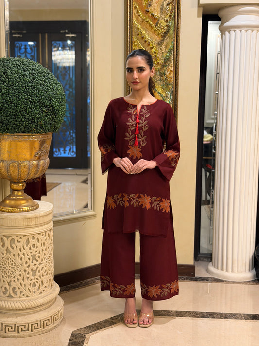 Maroon Co-ord